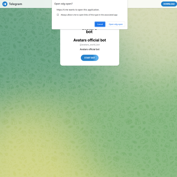 Новое сообщество AVATARS