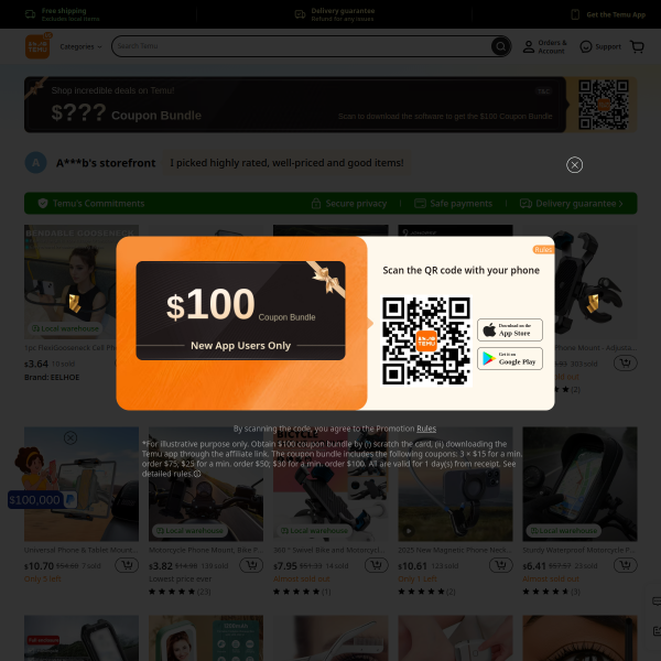 ✨Discover Amazing Finds at My Storefront 🎁 Don’t miss out on the special coupon bundle waiting