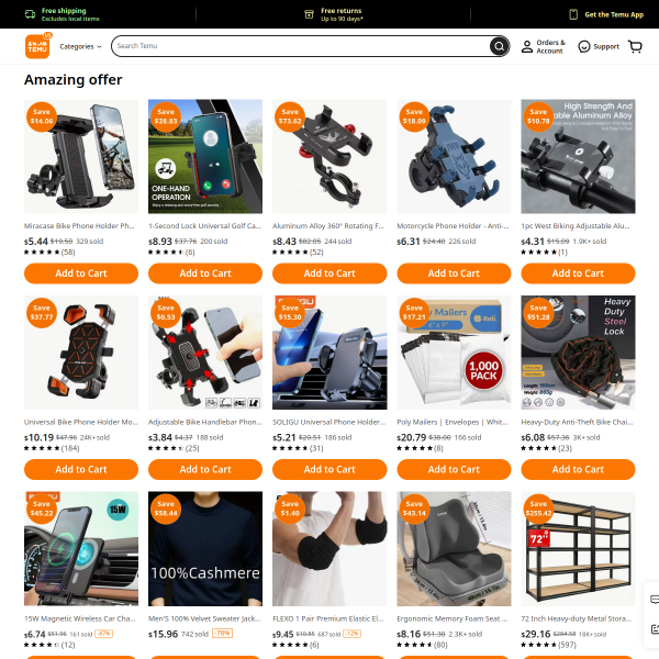 Miracase Bike Phone Holder Phone Stand for Car Android, [Selfie-Friendly] Bike Phone Mount,