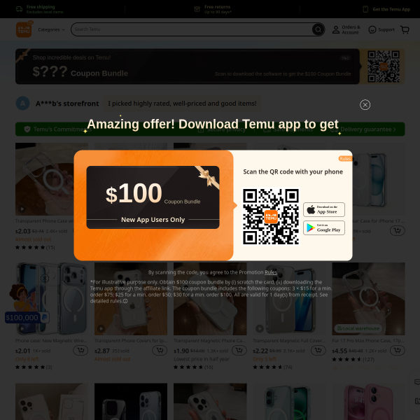 ✨Discover Amazing Finds at My Storefront 🎁 Don’t miss out on the special coupon bundle waiting for