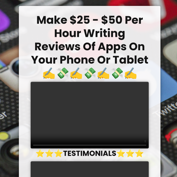Get Paid To Write App Reviews?