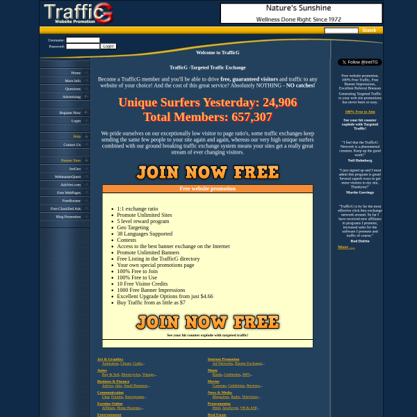 Welcome to TrafficG