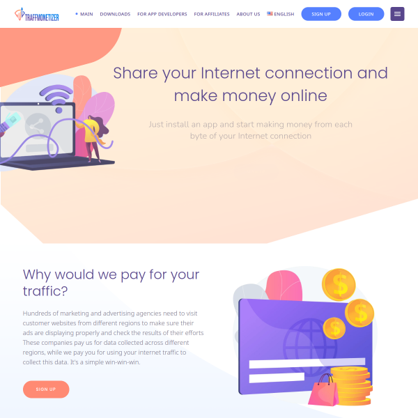 💸 Make Passive Income with TraffMonetizer – Let Your Internet Earn for You! 💻