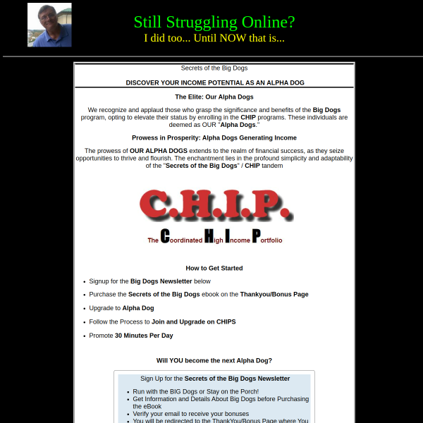 This Big Dog will not see its shadow