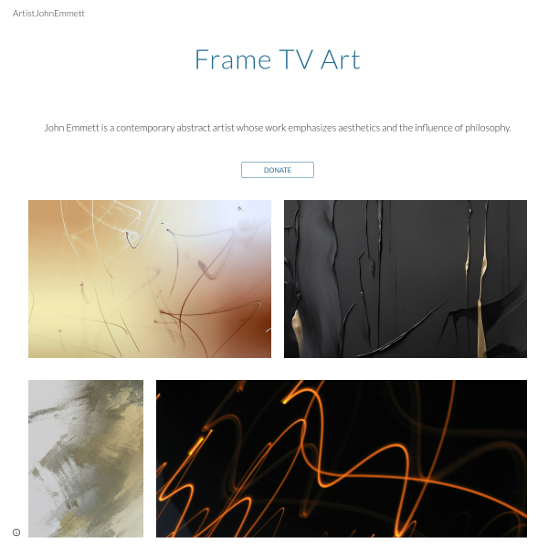 Frame TV Art