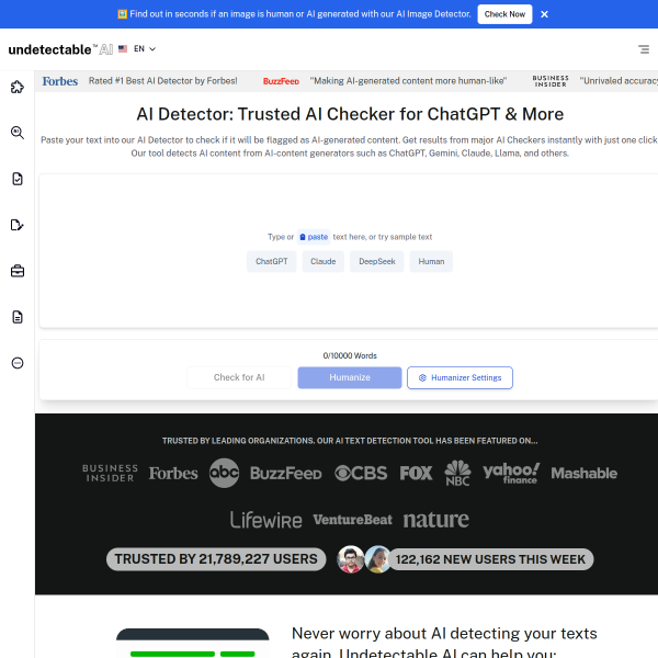 Make your AI content Undetectable