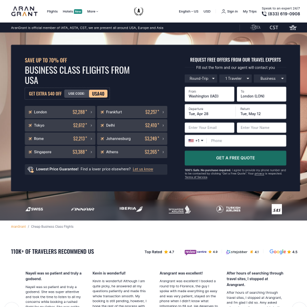 Fly Business Class for Less Than Economy? Here’s How