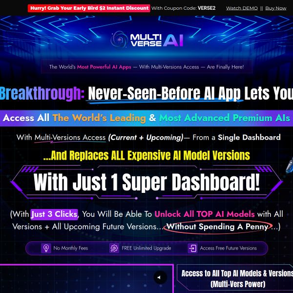 Multiverse AI Most Powerful AI Apps Single Dashboard