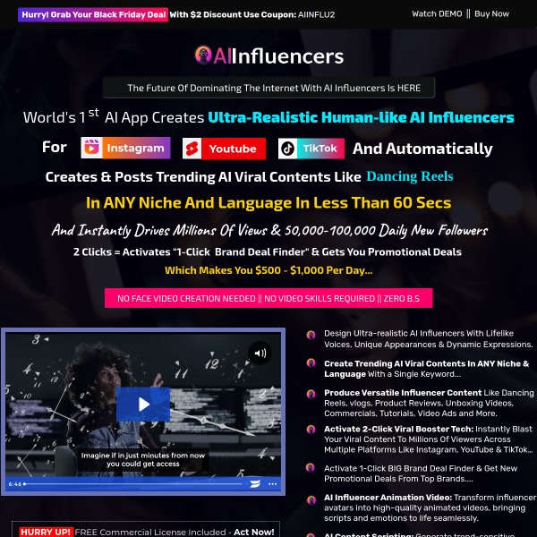 1-Click Brand Deal Finder Tech finds n closes deals for you daily