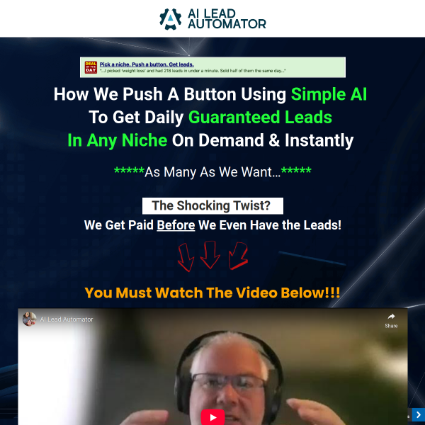AI Lead Automator: Generate Engage Convert