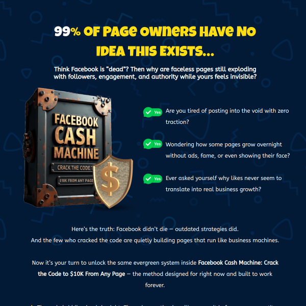 Unlock the Secret to Turning Facebook Into a Sales Engine