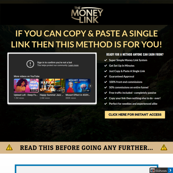 The Money Link: Submit Once, Get Traffic on Autopilot