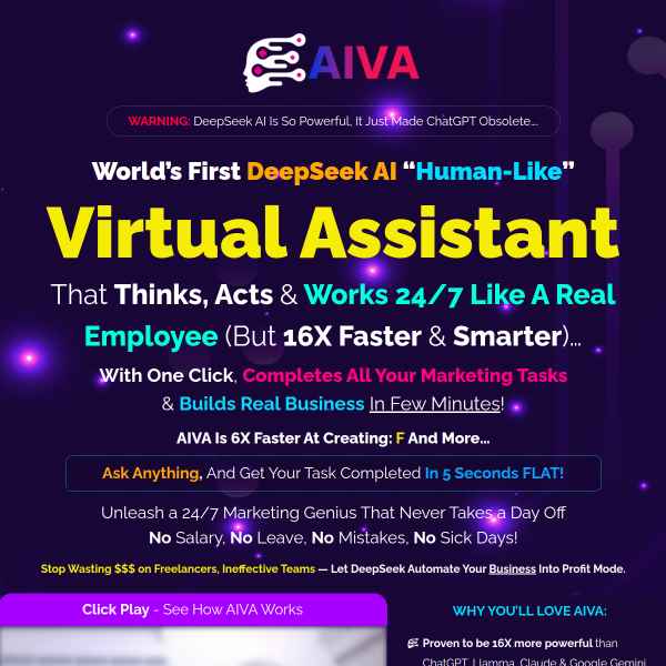 Put Your Business On Autopilot With This Human-Like DeepSeek AI Virtual Assistant!