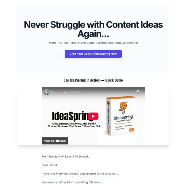 Turn Blank Screens Into Idea Goldmines (In Seconds)