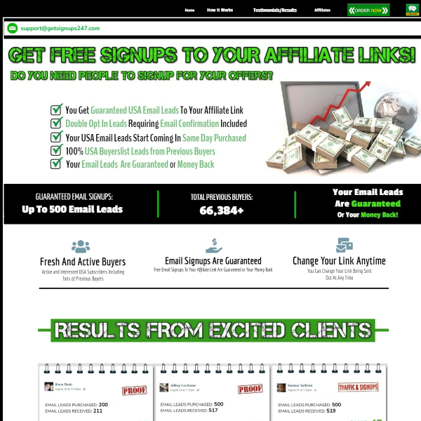 Get Buyer Sign-Ups While You Sleep