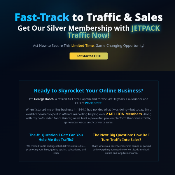 [ Traffic To 5 Sites For ONE Full Year with NO Limits ] Promote Affiliate Links - Change ANYTIME (De