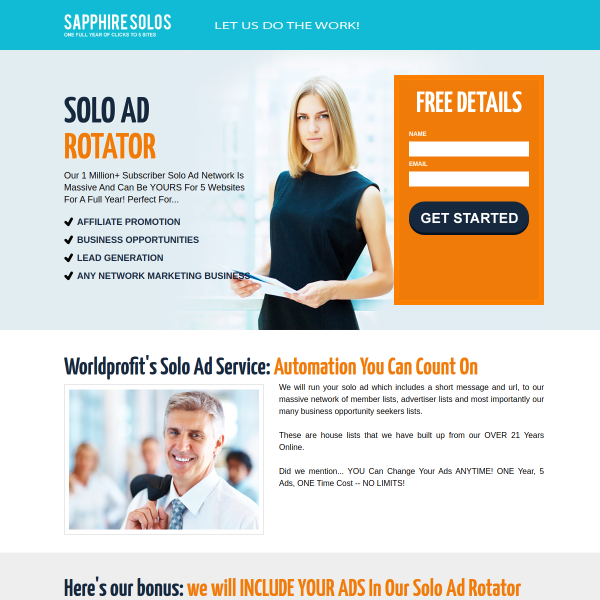  Lock In Your Solo Ads for 365 Days—One Payment, Full Year!
