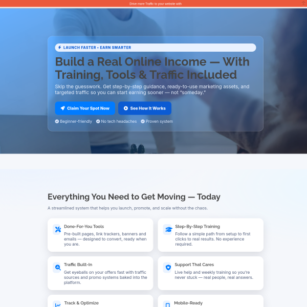🚀 “Turn Free Traffic Into Daily Commissions — Without the Guesswork!”