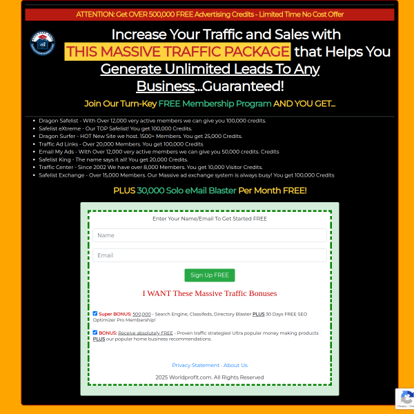 Send Massive Traffic to ANY Link — Fast, Free & Simple
