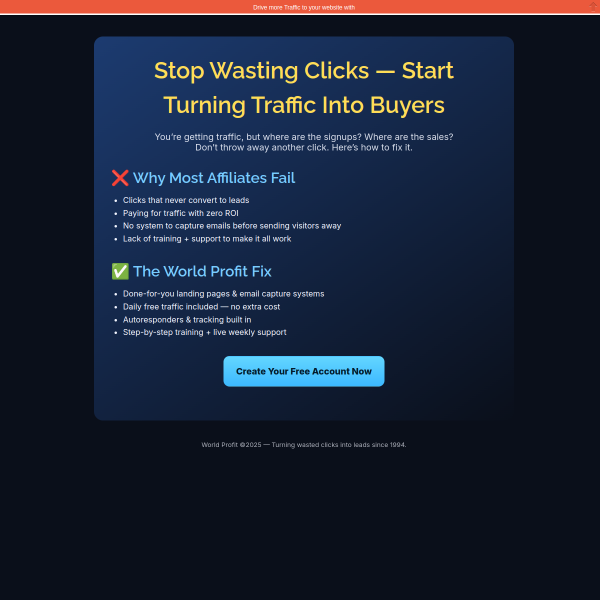 🚀 Stop Wasting Clicks — Finally Get Leads & Buyers