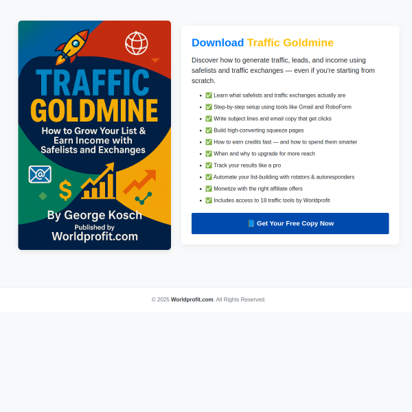 New Guide: Turn Free Traffic into Leads & Commissions!