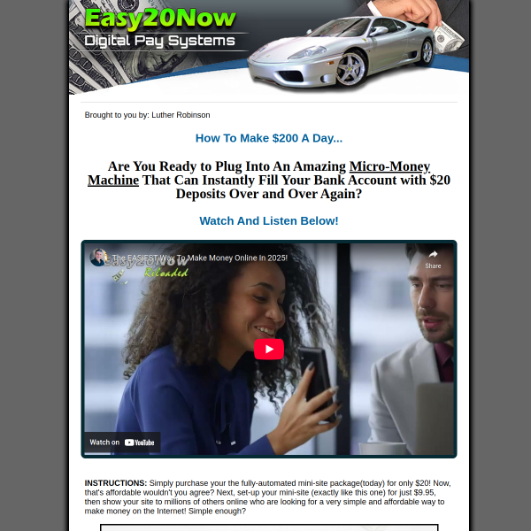 Brilliant Modern Blog in Minutes