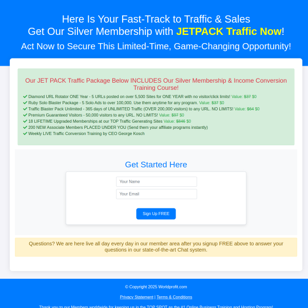 Your Fast-Track to Traffic & Sales: 5 URLs posted on over 5,500 Sites for ONE YEAR!