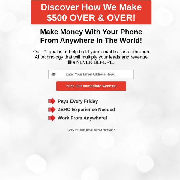 🔥 $25 One-Time Side Hustle (No Recruiting, No Monthly Fees)