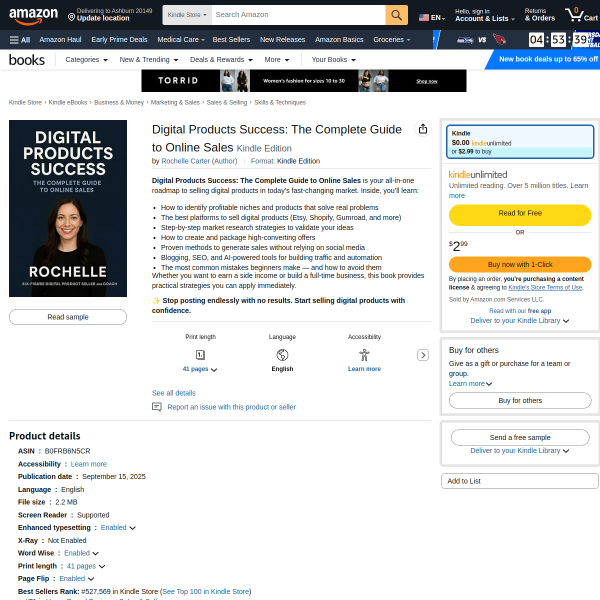 Digital Products Success: The Complete Guide to Online Sales