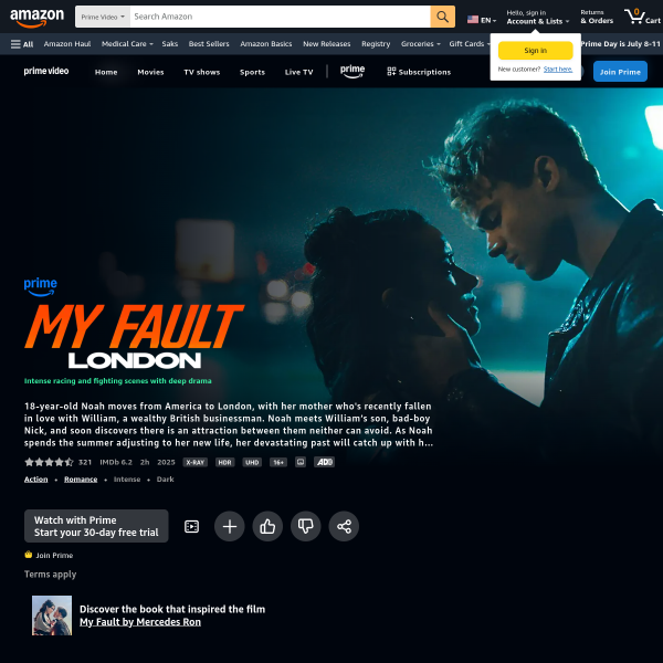 My Fault London