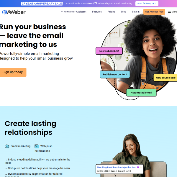 Introducing the #1 Email Marketing System Trusted by Entrepreneurs Worldwide