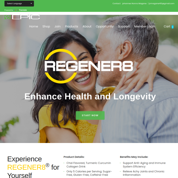 ✨ Experience the Power of REGENER8® – Your Delicious Path to Age-Defying Health! ✨