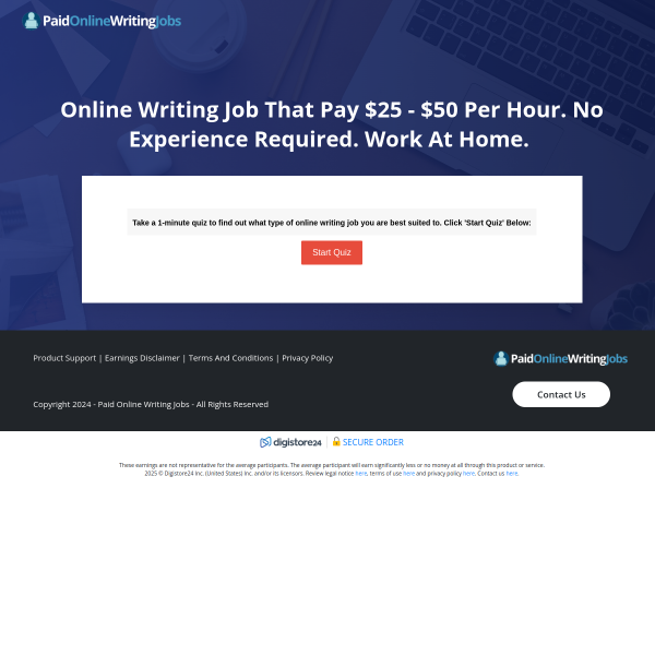 want $25-$30/hour through copywriting?? apply now.