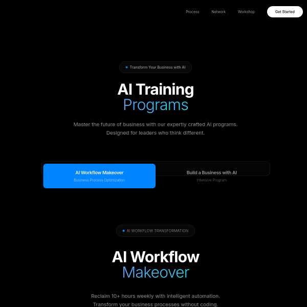 Master the future of business with our expertly crafted AI programs.
