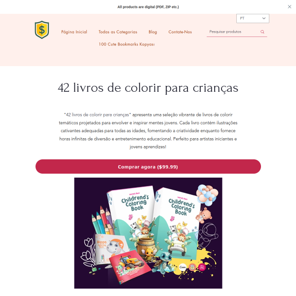 42 Coloring Books for Kids