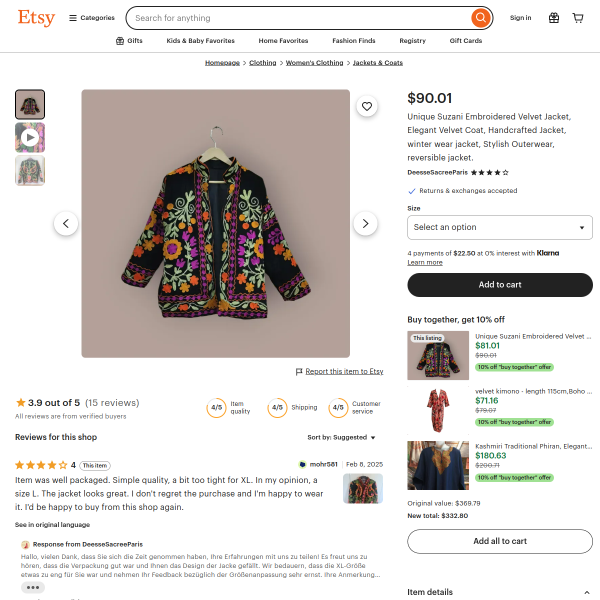 Unique Suzani Embroidered Velvet Jacket, Elegant Velvet Coat, Handcrafted Jacket, winter wear jacket