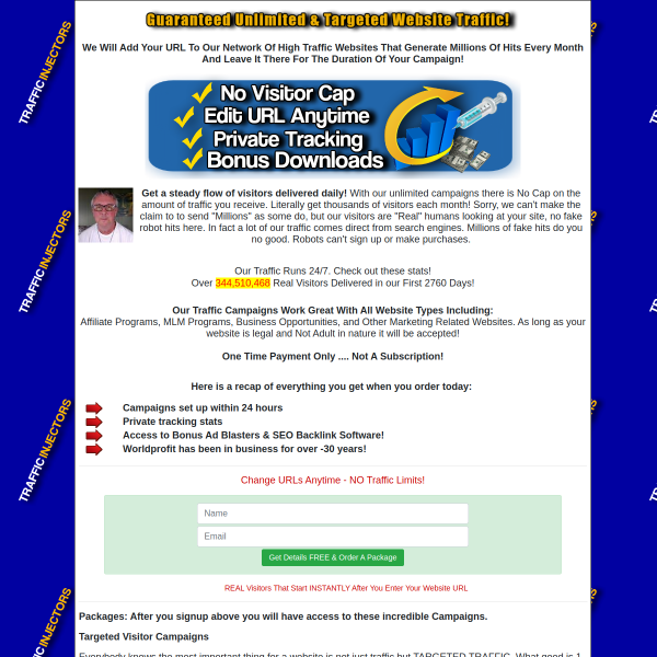 New Release: Get Unlimited and Targeted Website Traffic Guaranteed!