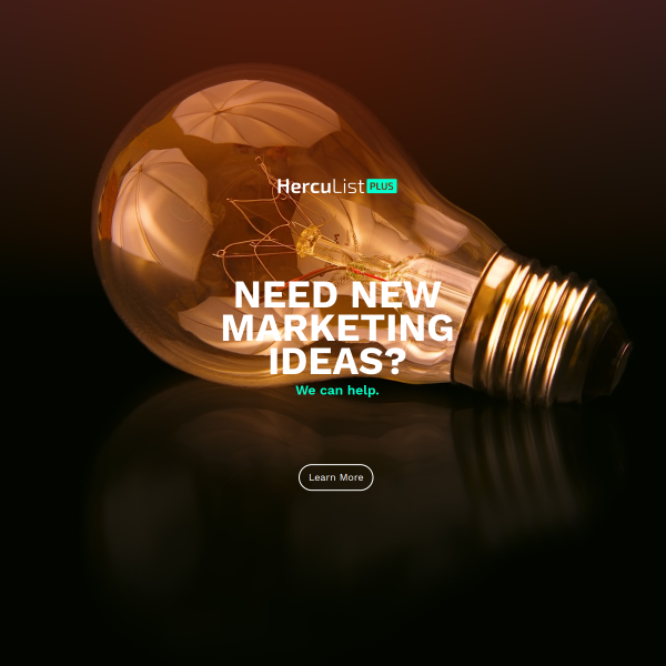 Need New Marketing Ideas?