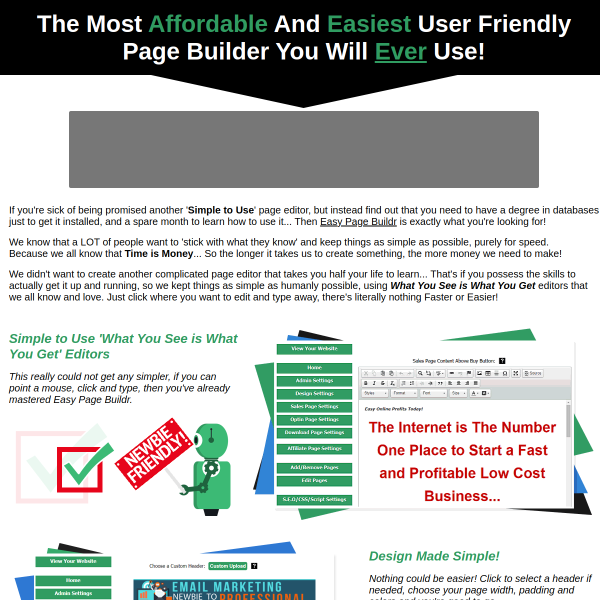 Here's Why You Need Easy Page Builder
