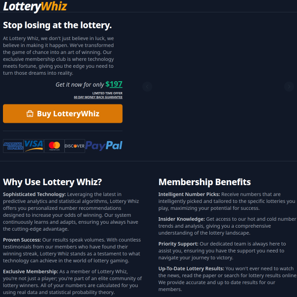 Fed Up with Losing? Take Charge of Your Lottery Destiny Now!