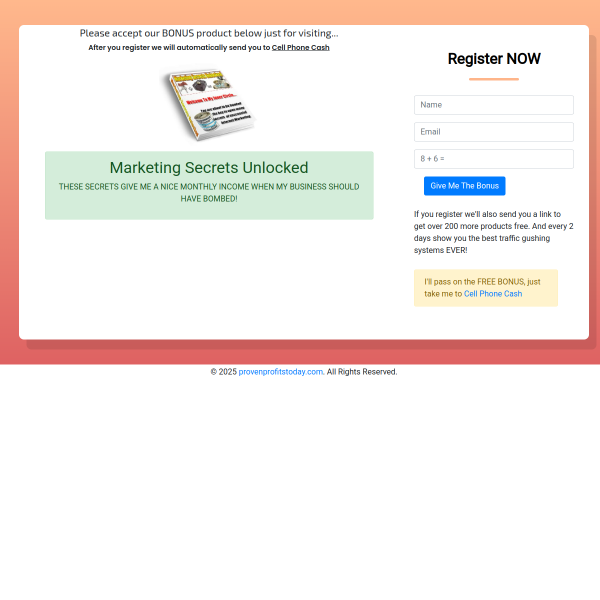NEW $1,000 Per Day Done-For-You Website