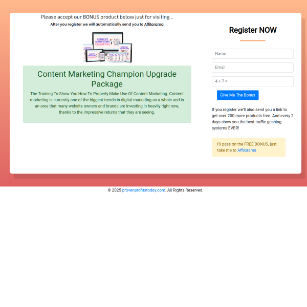 Master Affiliate Marketing with Affilorama!