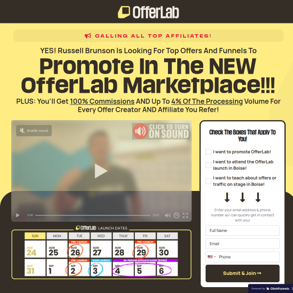 OfferLab Launches Soon—Early Affiliates Get Insane Commissions!!!