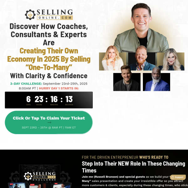 A once-In-A-Lifetime Opportunity To Have The Thriving Online Business you've Always Wanted!