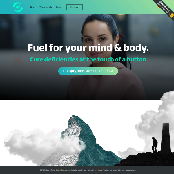 Fuel for your mind & body. Cure deficiencies at the touch of a button