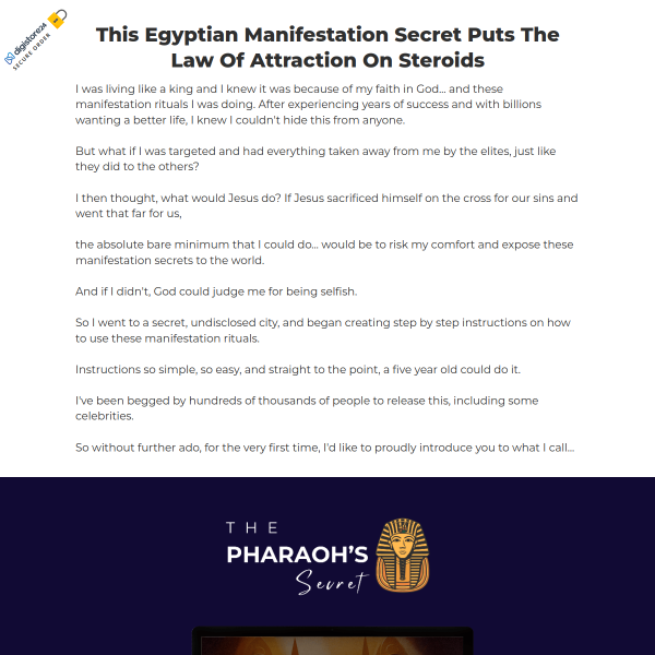 This Egyptian Manifestation Secret Puts The Law Of Attraction On Steroids