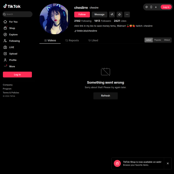 Follow @Chesiirre on TikTok for Siren Songs, Gaming, & Money-Saving Tips