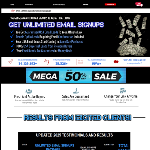 Get 100+ Affiliate Signups Every Month!