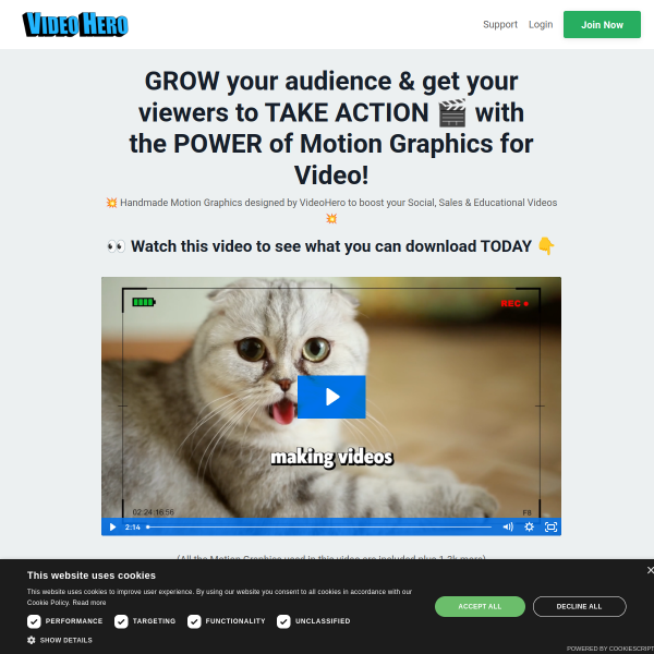 GROW your audience & get your viewers to TAKE ACTION 🎬 with the POWER of Motion Graphics for Video!