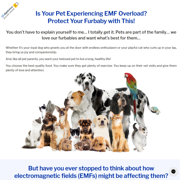 EMF Defense Pet Pendant | Deliverable